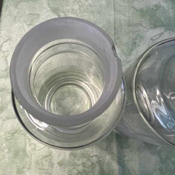 of 3 Vintage Spirits Glass Decanters - Picture 8 of 12